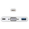 Vcom CU426M Type-C-M To Vga-F Usb 3.0-F Type-C-F Çevirici