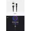 Wiwu ED-105 2 in 1 USB A- Type-C to Lightning Elite Data Kablo