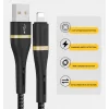 Wiwu ED-105 2 in 1 USB A- Type-C to Lightning Elite Data Kablo
