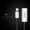 Wiwu LT01 Lightning Şarj ve Ses Adaptörü
