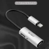 Wiwu LT02 Plus Lightning Şarj ve Ses Adaptörü