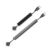 Wiwu Spiral Tasarımlı Micro Type-C ve Lightning 3in1 Spring Spiral Kablo 1m