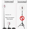Zore 26 Cm Foldable Işıklı Telefon Tutucu Ring Light