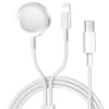 Zore Akıllı Saat Wireless To Lightning Type-C Şarj Kablosu 1.2M