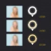 Zore F-537 Işıklı Telefon Tutucu Ring Light