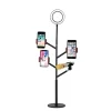 Zore Professional Live Stream Işıklı Telefon Tutucu Ring Light
