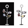 Zore Professional Live Stream Işıklı Telefon Tutucu Ring Light