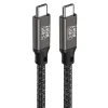 Zore QG02 Type-C to Type-C PD3.1 Data Kablosu 240W 480Mbps 1 Metre