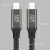 Zore QG02 Type-C to Type-C PD3.1 Data Kablosu 240W 480Mbps 2 Metre