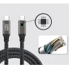 Zore QG02 Type-C to Type-C PD3.1 Data Kablosu 240W 480Mbps 3 Metre