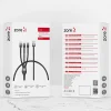 ​Zore Shira Serisi 3in1 USB Kablo 30cm