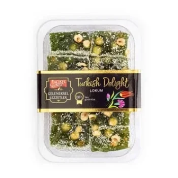 Açıkel Lokum Elmalı Fındıklı 400 Gram