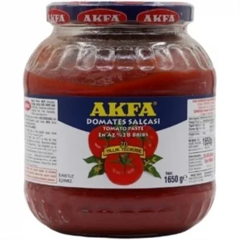 Akfa Dom Salça 1650 Gram Cam