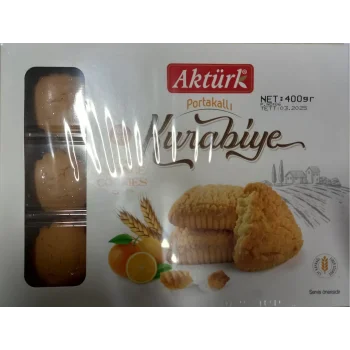 Aktürk Kurabiye Portakallı 400 Gram
