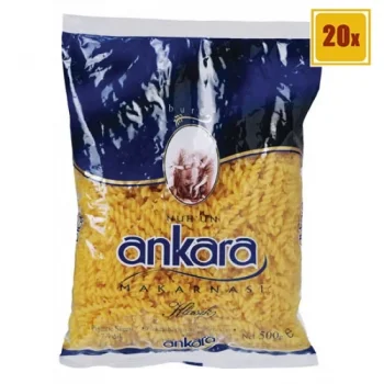 Ankara Makarna Burgu 500 Gram  x 20 Adet