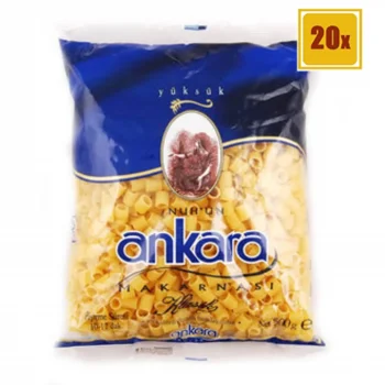 Ankara Makarna Yüksük 500 Gram  x 20 Adet