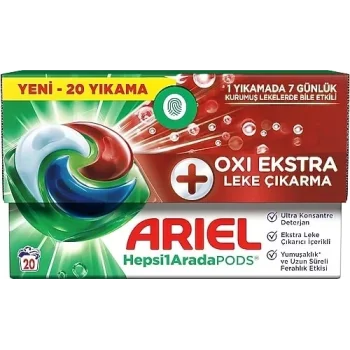 Ariel Yıkama Kapsü Lü Oxi 20 Li