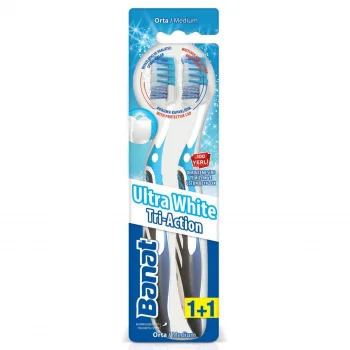 Banat Diş Fırça Twist&clean 1+1 x 12 Adet