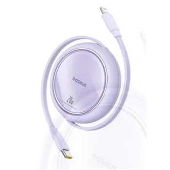 Baseus P10364501511-00 20w 1m Mor Çıkarılabilir Şarj