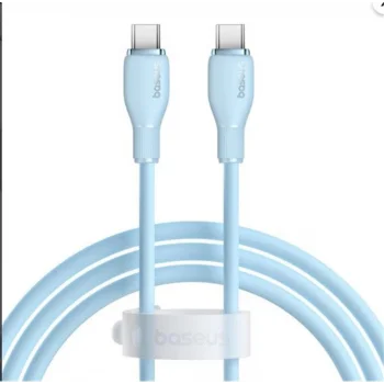 Baseus Pudding USB-A Light 2.4A Kablo 1.2m Mavi (P10355700311-00)
