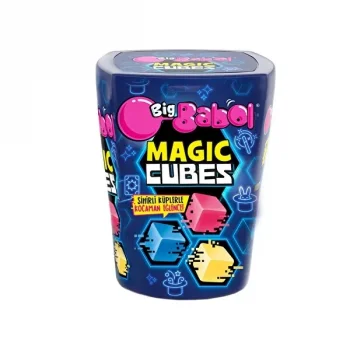 Big Babol Magic Cubes Sakız 86 Gram x 10 Adet
