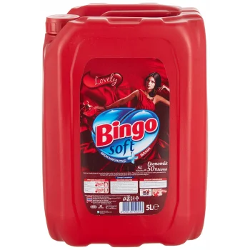 Bingo Soft Lovely Kırmızı 5 Litre