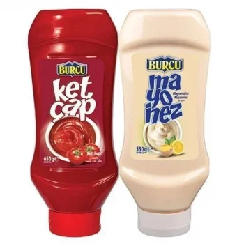 Burcu Ketçap 650  Gramam + Burcu Mayonez 550  Gramam İki Li Set