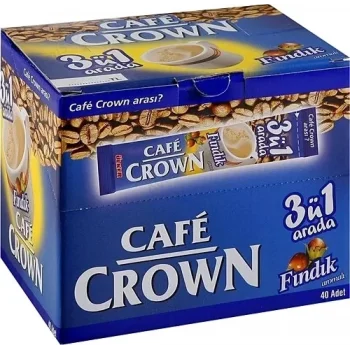 Cafe Crown 3ü1 Fındık 18 Gram x 40 Adet
