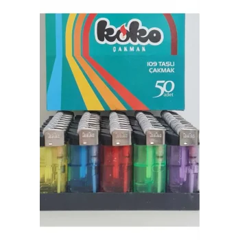 Çakmak Koko Çarklı Şeffaf x 50 Adet