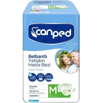 Canpet Hasta Bezi Belbantlı Orta Boy 9lu