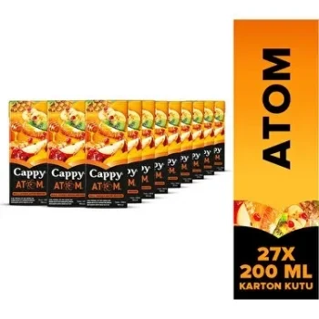 Cappy Meyve Suyu Atom 200 Ml x 27 Adet