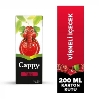 Cappy Meyve Suyu Vişne 200 Ml x 27 Adet