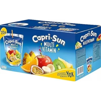 Capri-sun Multi Vitamin 200 Ml  x 20 Adet