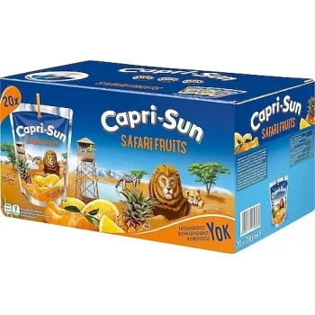 Capri-sun Safari 200 Ml  x 20 Adet