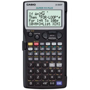 Casio FX-5800P Programlanabilir Bilimsel Fonksiyonlu Hesap Makinesi