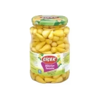 Çiçek Sarı Biber Turşu 370 Gram