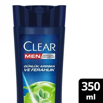 Clear Men Gün Lük Arınma Ferahlık 350 Ml x 5 Adet