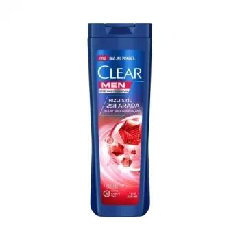 Clear Men Hızlı Stil 2si1 Arada 350 Ml x 5 Adet