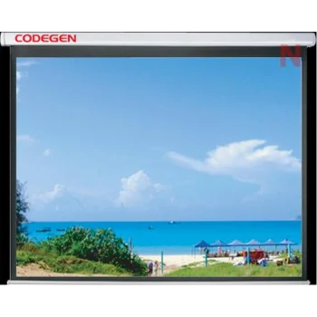 Codegen EX-24 Proje Perdesi 240x200 Motorlu Uzaktan Kumandalı Projeksiyon Perdesi