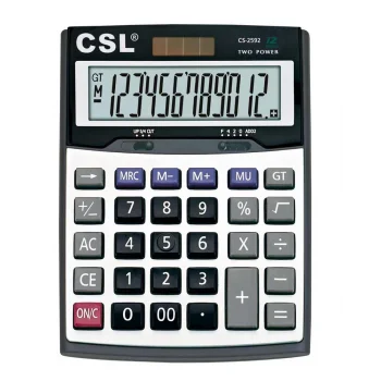 CSL CS-2592 12 Hane Masa Tipi Hesap Makinesi