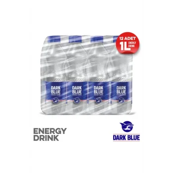 Dark Blue Energy 1 Litre x 12 Adet