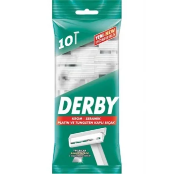 Derby Saplı Traş Bıçağı 10 Adet