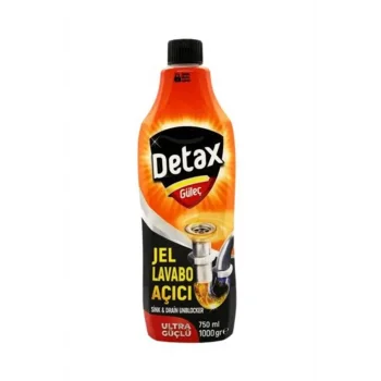 Detax Lavabo Açıcı Jel 750 Ml