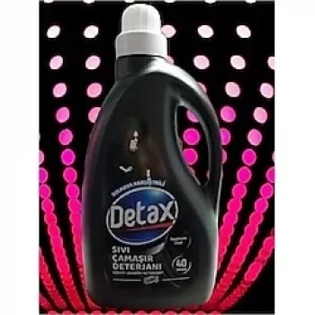 Detax Sıvı Çamaşır Det.siyah 2,4 Litre