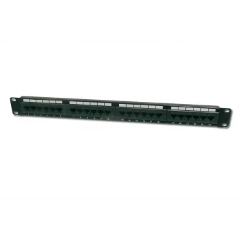 Teldata 24 Port Cat6 Utp Patch Panel Dolu