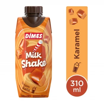Dimes Milkshake Karamelli 310 Ml x 12 Adet
