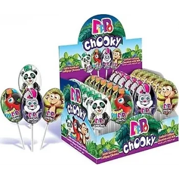 Dippo  Lolipop Sütlü Kokolin 22 Gram x 24 Adet