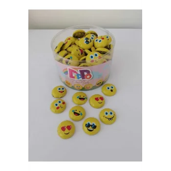 Dippo Smıle Emoji Çikolata x 100 Adet