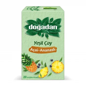 Doğadan Bitki Çayı Yeşil Açai-ananas
