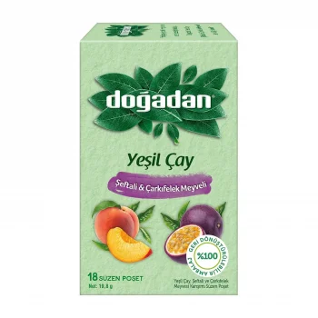 Doğadan Bitki Çayı Yeşilçay Şeftali Çarkıfelek